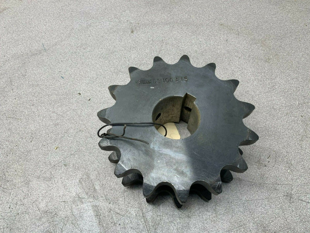 NEW NO BOX MARTIN Double Single Roller Chain Sprocket 1-15/16" BORE DS100A15