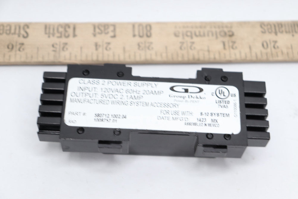 Group Dekko 8-10 Receptacle 622 Wiring 15 AMP 120V 580712.1002.04