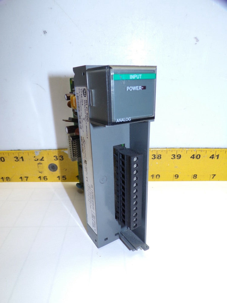 ALLEN BRADLEY SLC 500 ANALOG INPUT MODULE  1746-NI4  SER A