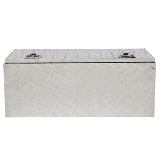 42" Aluminum Under Body Toolbox 5 Bar Tread Silver