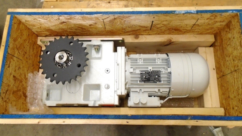 LENZE - GKS07-3M VBR 112C22 - Helical-Bevel Precise Positioning Gearbox - (NEW)