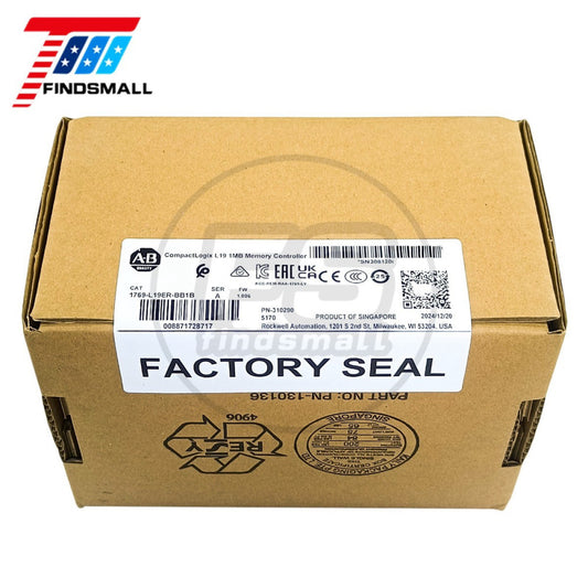 2024 NEW Factory Sealed AB 1769-L19ER-BB1B CompactLogix 1MB Memory Controller