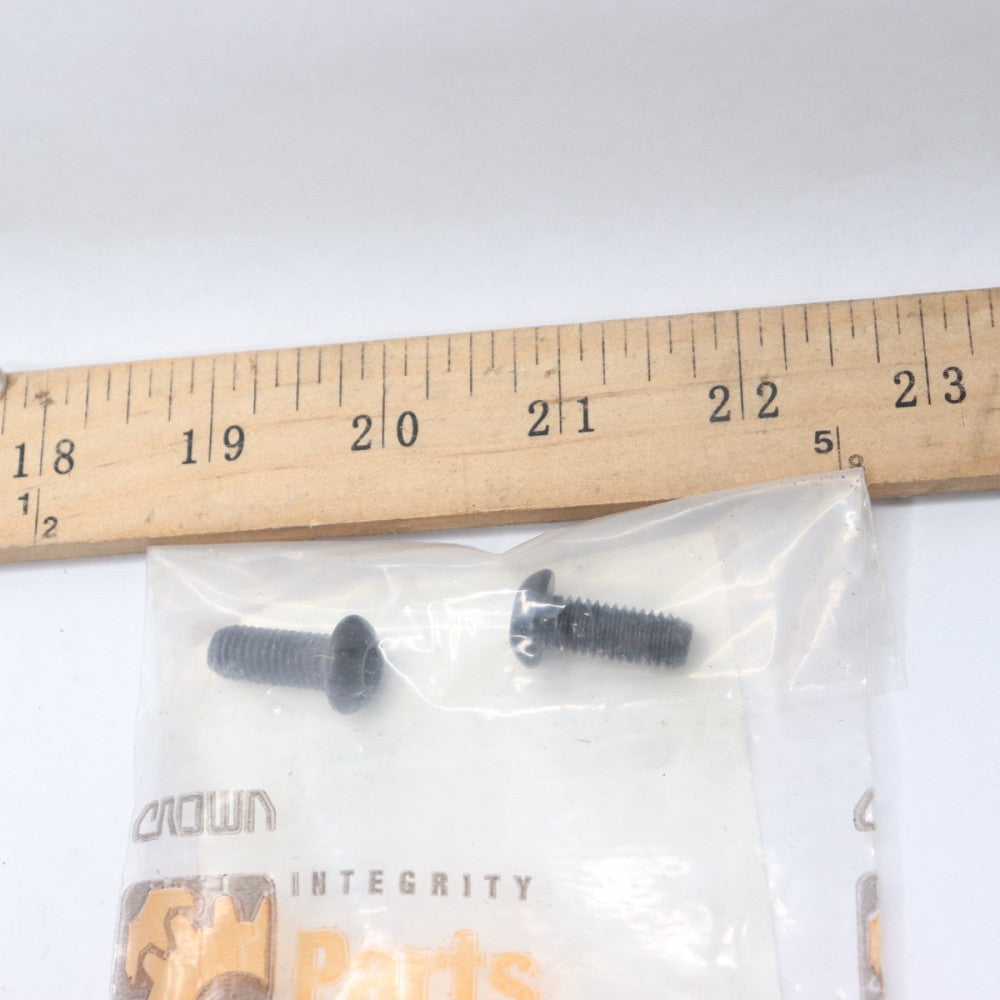 (2-Pk) Crown Intergrity Parts Hex Screws Black M8 x 90 060063-063