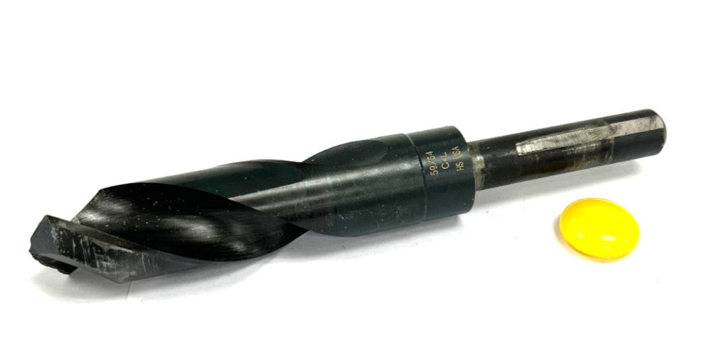 CHICAGO-LATROBE REDUCED SHANK DRILL BIT CUT DIA 59/64" SHANK 1/2" x 2-1/8"