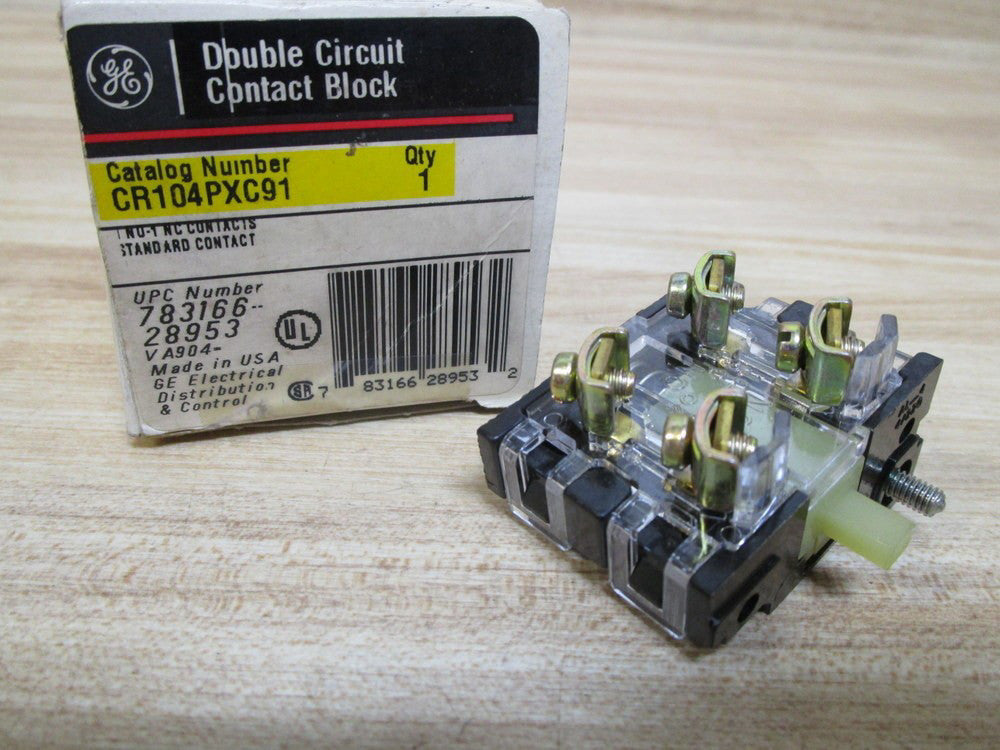 GE General Electric CR104PXC91 Contact Block (Pack of 6)