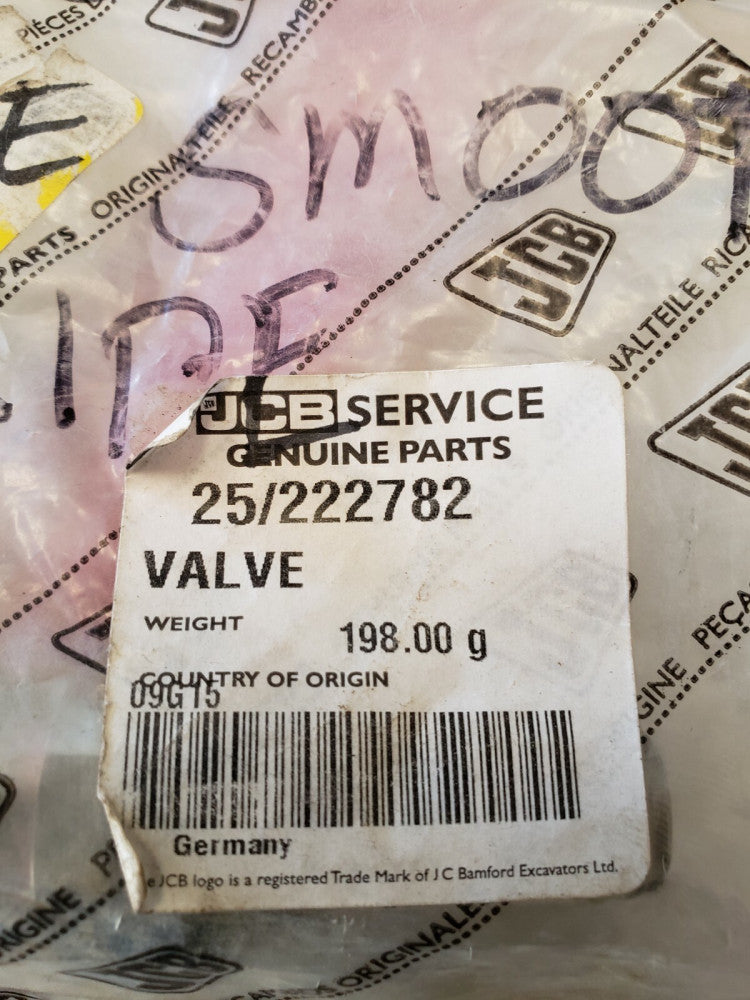 New Genuine OEM JCB 25/222782 READY TO SHIP TODAY  ( F1-2)