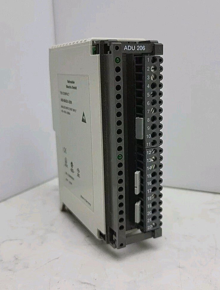 Schneider AS-BADU-206 Modicon Input Module Analog 4 Point 20A Max 10V