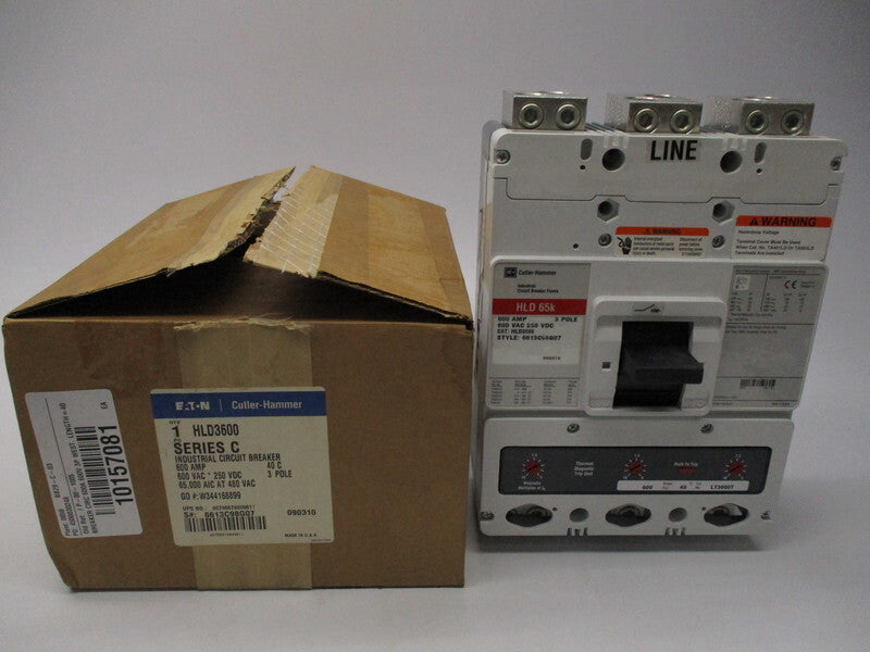 EATON HLD3600 6613C98G07 600A 600V NSMP