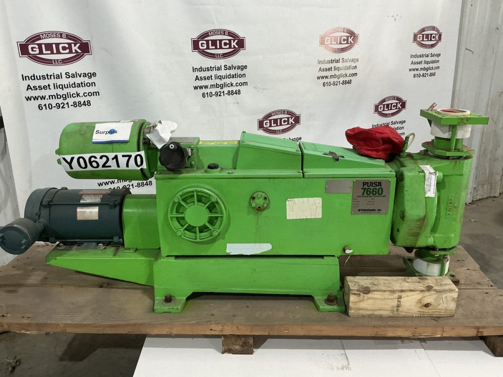 PULSA 7660 Diaphragm Metering Pump 7660H-S-AE with PULSAmatic AE 60 AD-XX