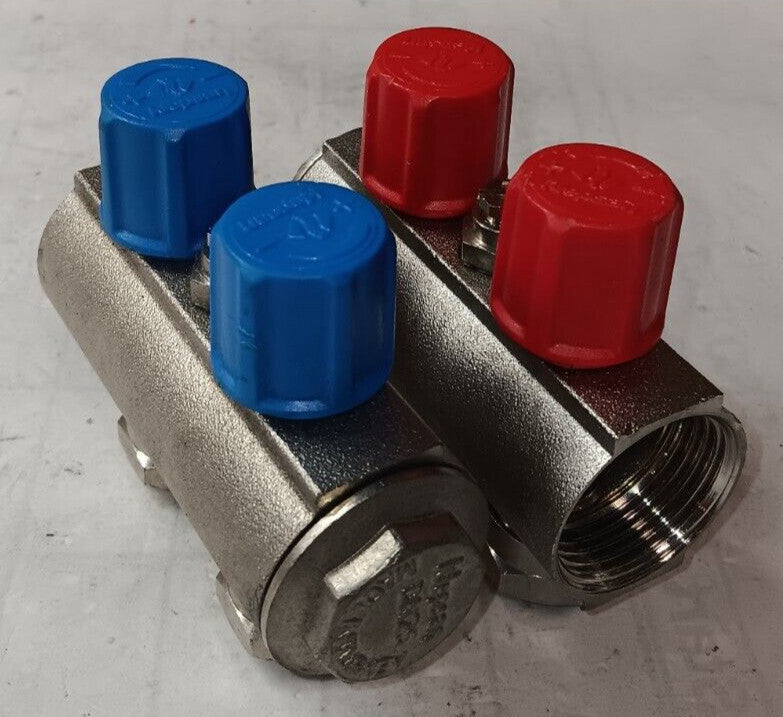 2) NEW KLEPSAN DN25 HOT & COLD WATER REGULATOR VALVE 25MM
