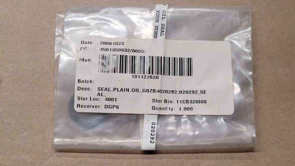 Oil Seal 020292 for Signode Strapping Machine