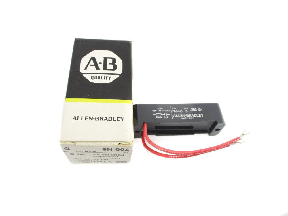 ALLEN BRADLEY 700-N5 SER. D 150VAC (BK/YL) NSMP