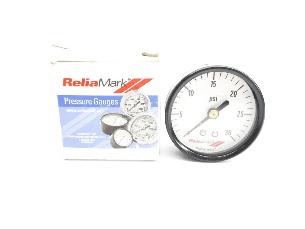 RELIA MARK G200CB140030D 0-30PSI NSMP