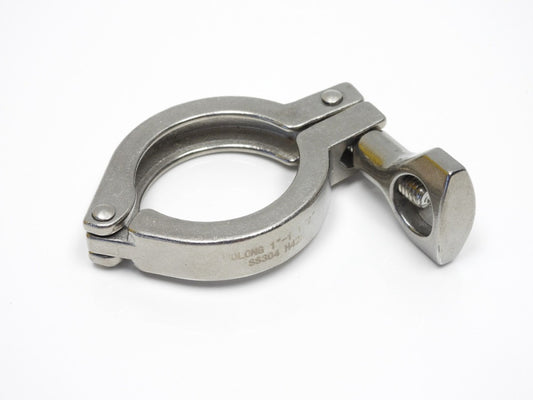 (Lot of 12) 1" & 1-1/2" SS304 Sanitary Wing Nut Clamp H425 Stainless Steel