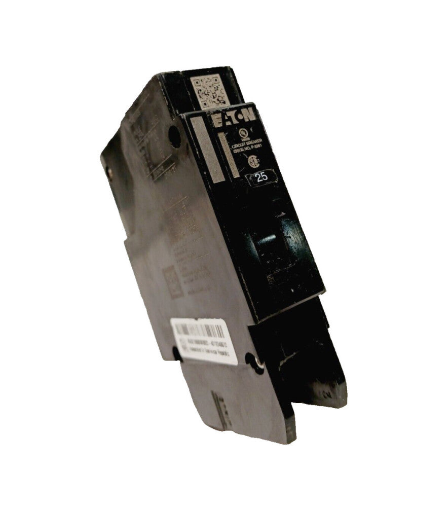 Eaton 25 Amp Bolt-On Circuit Breaker 277 VAC / 125 VDC Single Pole  HGHB1025