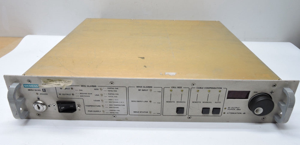 Siemens MUHI Band Mast Head Interface WLL35MHUI-1  MAST HEAD UNIT INTERFACE ASSY