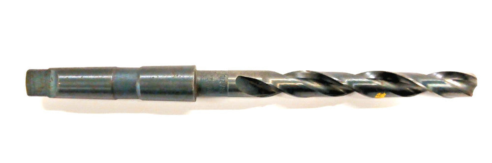 DORMER 17/32 TAPER SHANK TWIST DRILL BIT MT 2 HSS 2 FLUTE OAL 8-5/8" BRAZIL