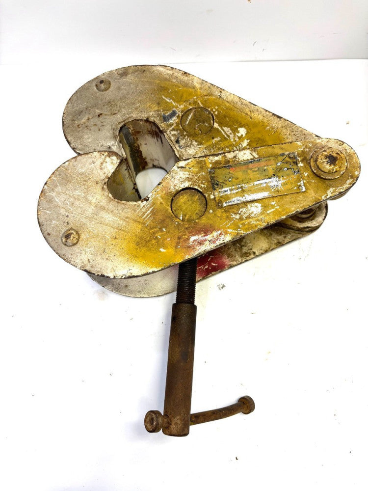 JET BEAM CLAMP MODEL JBC-3 CAPACITY 3 TONS FLANGE WIDTH 3.94"-9.84" NO. 252730