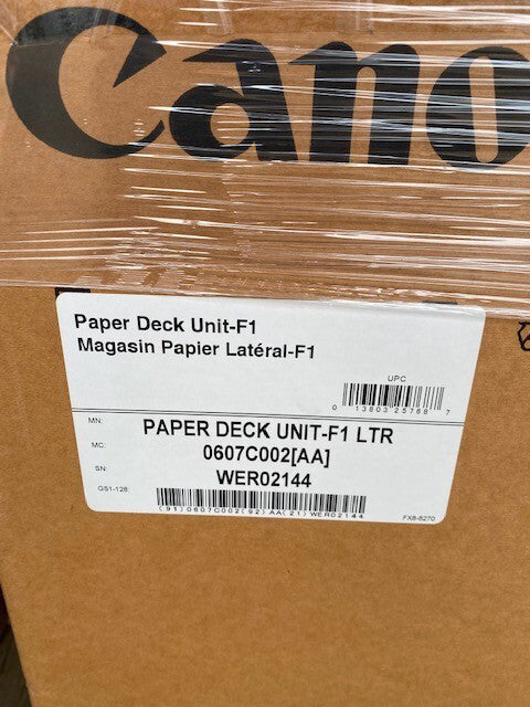 Canon 0607C002AA Paper Deck Unit-F1 (NEW)