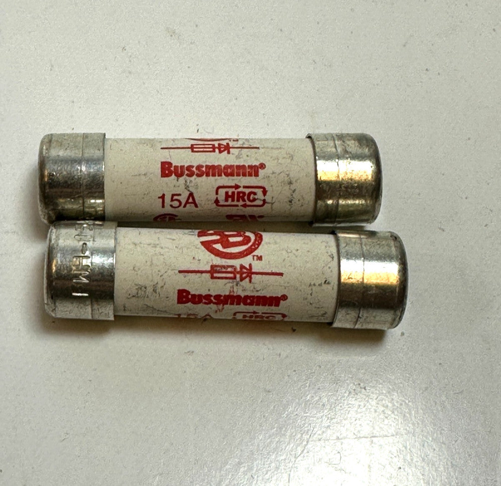 Bussmann FWP-15A14Fa Cartridge Fuse 15A/500V (Lot of 2) New Fast Ship