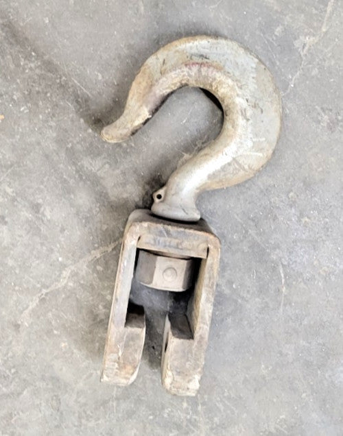UNBRANDED CLEVIS SWIVEL HOOK ASSEMBLY 12 TON ESTIMATED CAPACITY *SEE DECRIPTION*