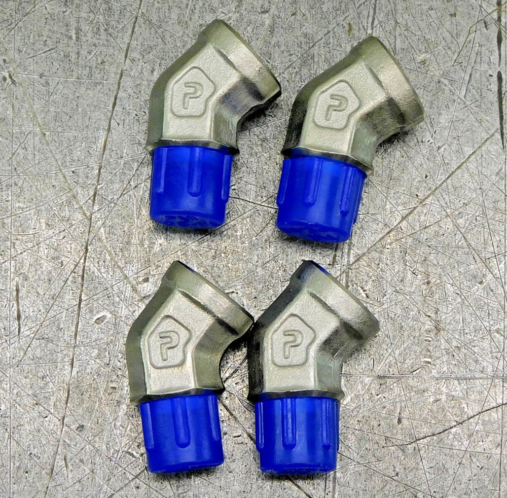 Parker 175B T0218 Stainless Steel 316 SS Street Elbow 1/8" NPT Lot of Four (4)