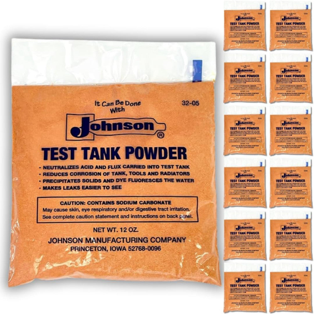 Plasma Table Green Cutting Fluid Powder & Radiator Repair Test Tank 12 Bags 