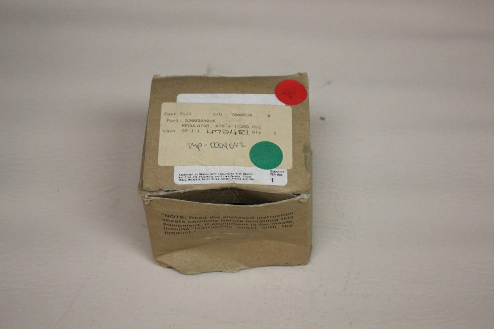 NEW GSI LUMONICS REGULATOR 520020401K