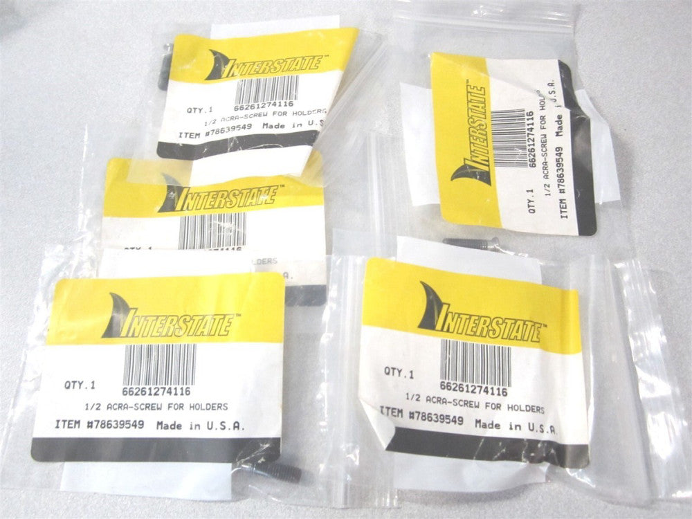 (16 Screw-STD) #16 Thread 1/8" Hex Socket Cap Screw for Indexables - Lot of 5