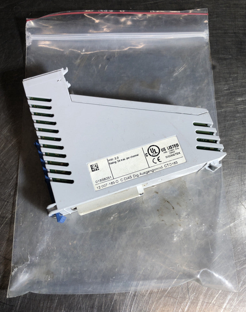 Sigmatek 12-007-163-O C-DIAS Dig Ausgangsmod CTO163. Nos Surplus. As Seen In Pic