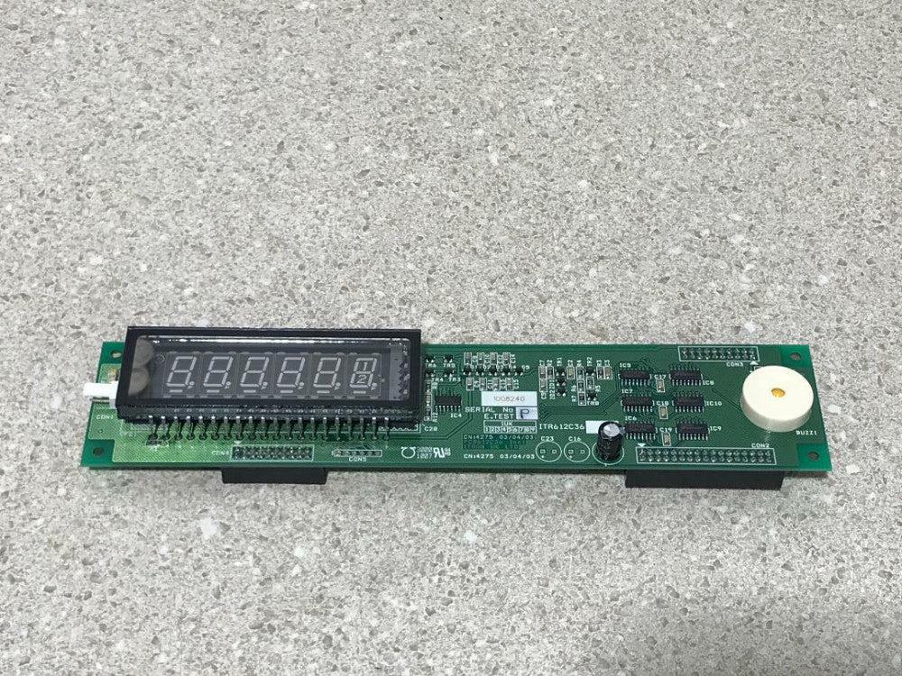 Loma Itron Scale Head Display ITR612C36 NEW