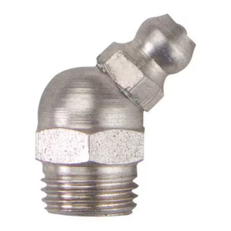 Westward 52Pa13 Fitting,M10x1mm Thread Size,53/64"L,Pk10