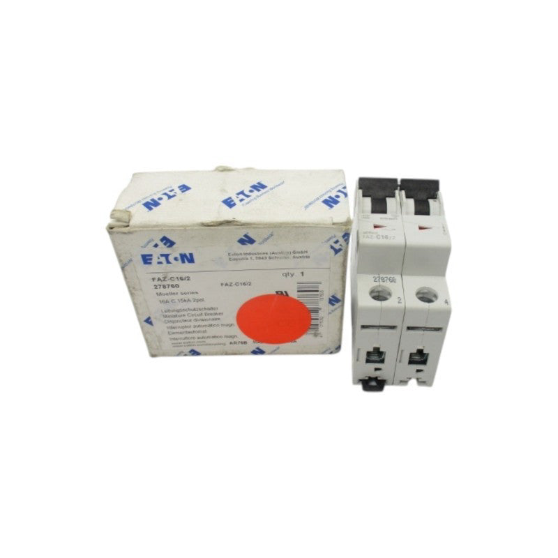 EATON FAZ-C16/2 278760 415-440V 16A NSMP