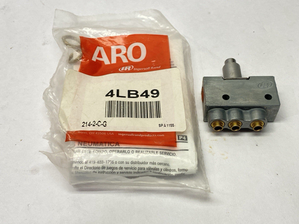 ARO 214-2-C-G Pneumatic Valve 4LB49