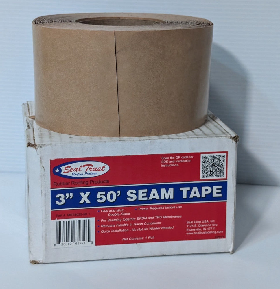 Seal Trust Roofing Products MST3035-50-1, 3" x 50' quick installation seam tape