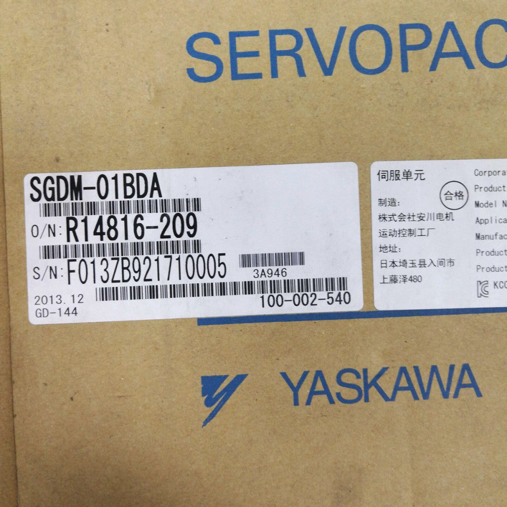 One Brand New Yaskawa SGDM-01BDA Servo Drive