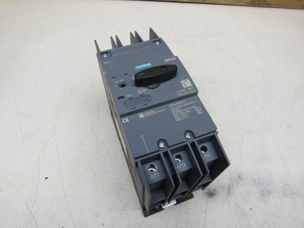 SIEMENS SIRIUS 3RV2742-5GD10 MOTOR CONTROLLER NICE USED TAKEOUT MAKE OFFER
