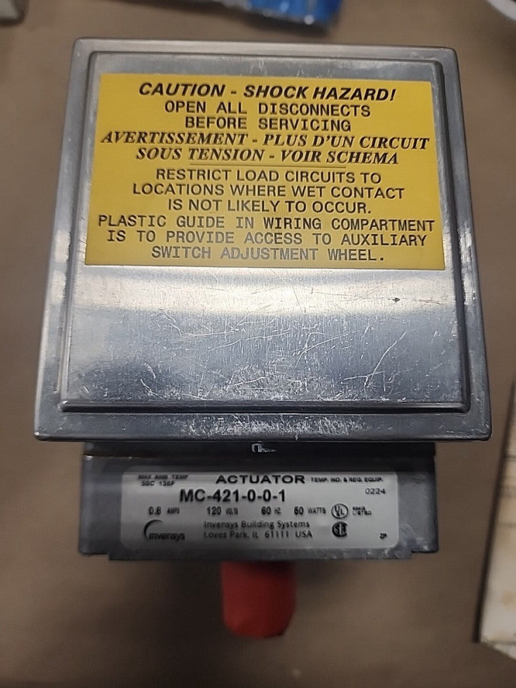 Invensys MC-421-0-0-1 120V 50W Explosion Proof Actuator