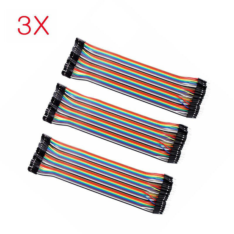 Male to Female 1p-1p Pin Header Dupont Jumper Wire Cables For Arduino Breadboard