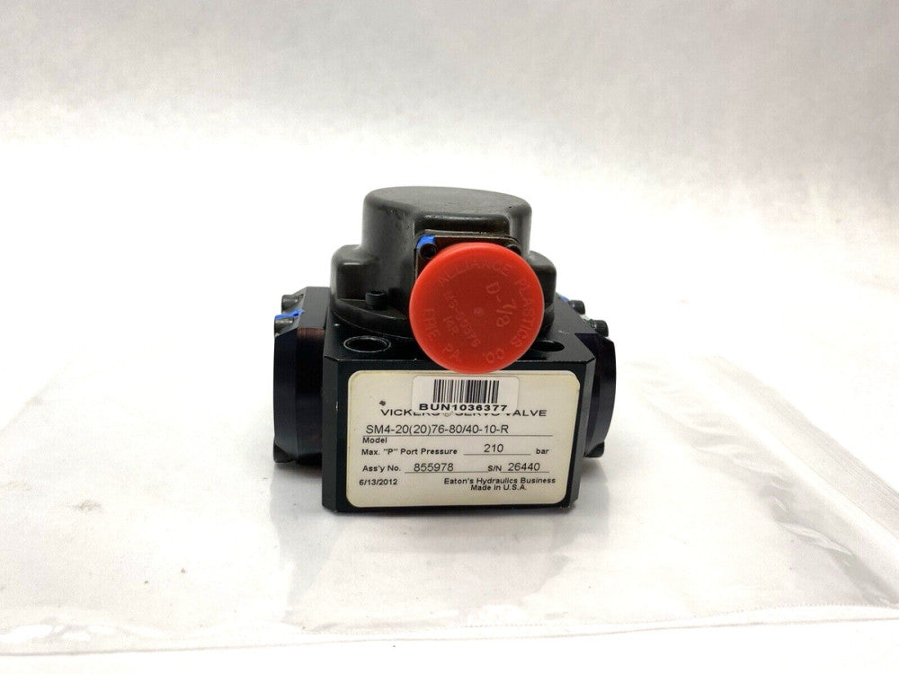 Eaton Vickers Valve SM4-20(20)76-80/40-10-R Servo Valve