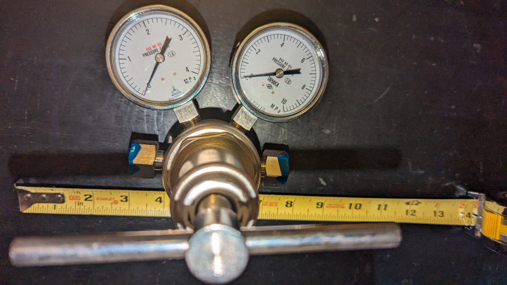 Tanaka JET-H 50ACA High Pressure Regulator Type 66ACA 0-10MPa in 0-4MPa Out NEW