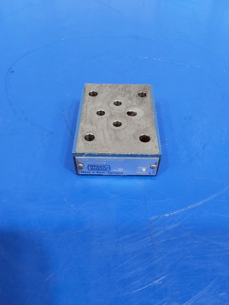 HYDRO NORMA,  ZDR 6 DP0-40/40YM W80 Hydraulic Valve