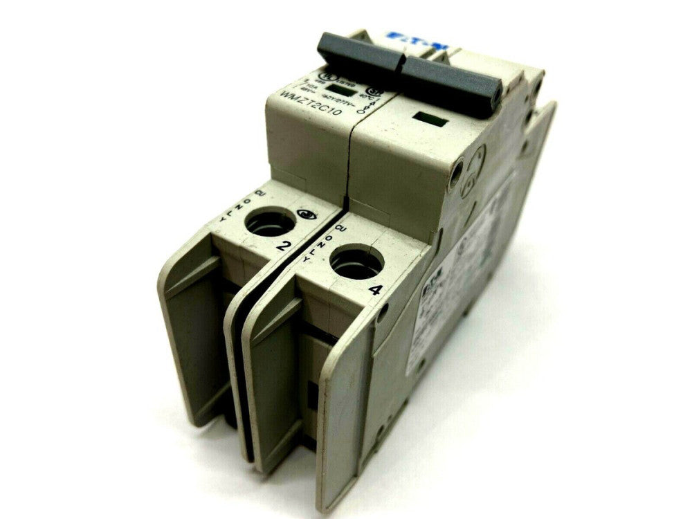 Eaton WMZT2C10 Current Limit 2 Pole Circuit Breaker 10A