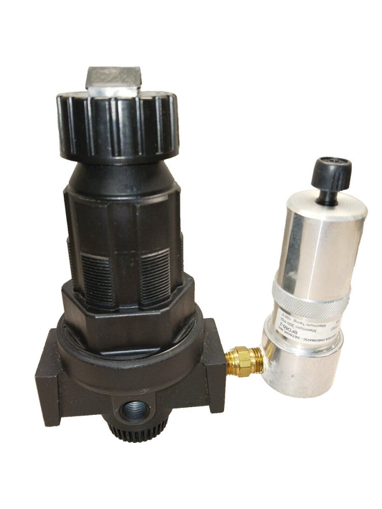 NEW MASTER PNEUMATICS 1/4" MINI AID FILTER BFD50-2  WITH REGULATOR R100-2SR343