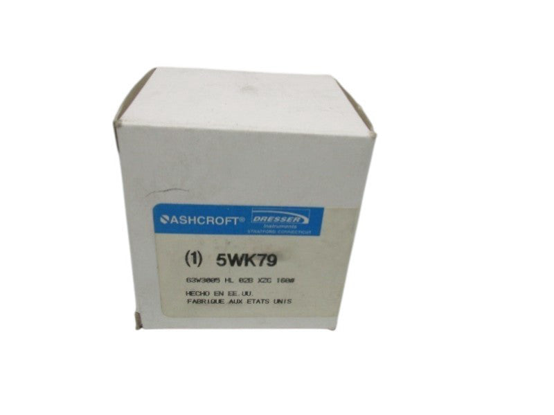 ASHCROFT 5WK79 PRESSURE GAUGE  NSMP