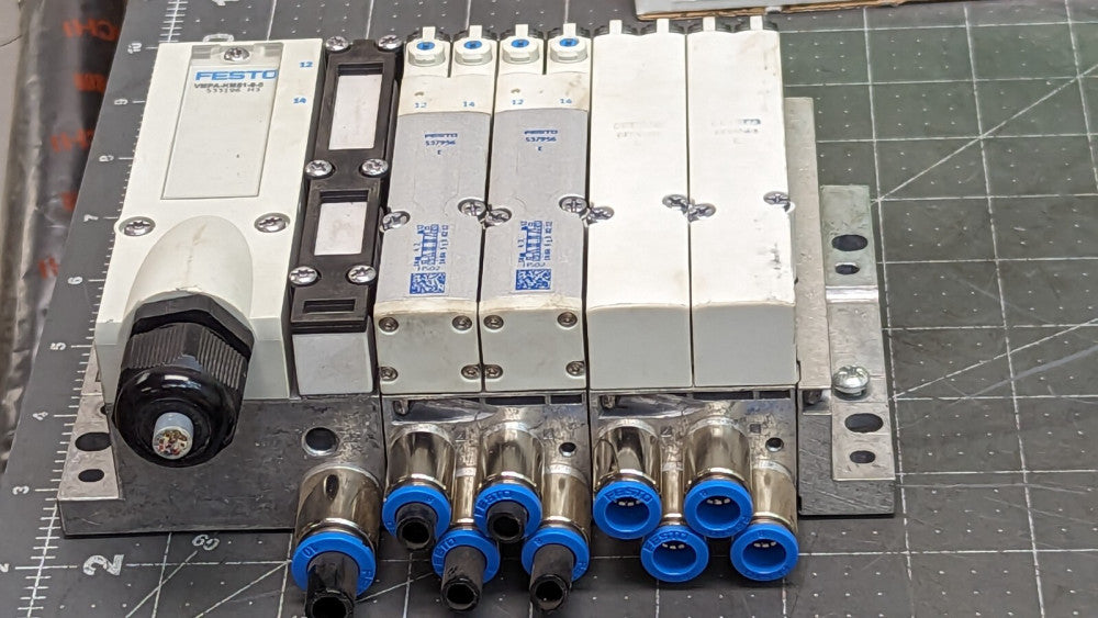 Festo Manifold Block Assembly 533196, 537956, 537962,539105, 537986 [A1S2]