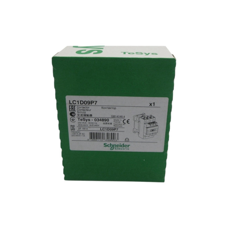 SCHNEIDER ELECTRIC LC1D09P7 230VAC NSFS
