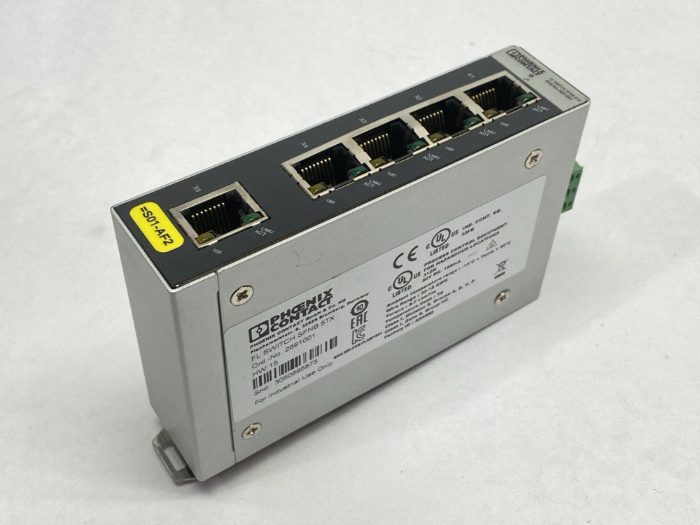 Phoenix Contact FL SWITCH SFNB 5TX Industrial Ethernet Switch 5-Port 2891001