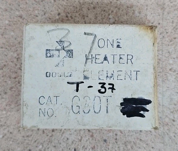 Square D G30T37A Thermal Overload Relay Heater | Heater Element NOS