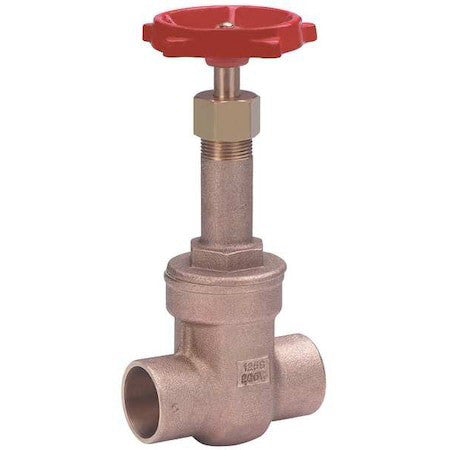 Milwaukee Valve 149 1 1/2 Gate Valve,Class 125,1-1/2 In.,Solder